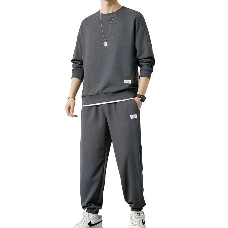 Men Sets Casual Summer Top + Trousers Casual Two-piece - MAXIME