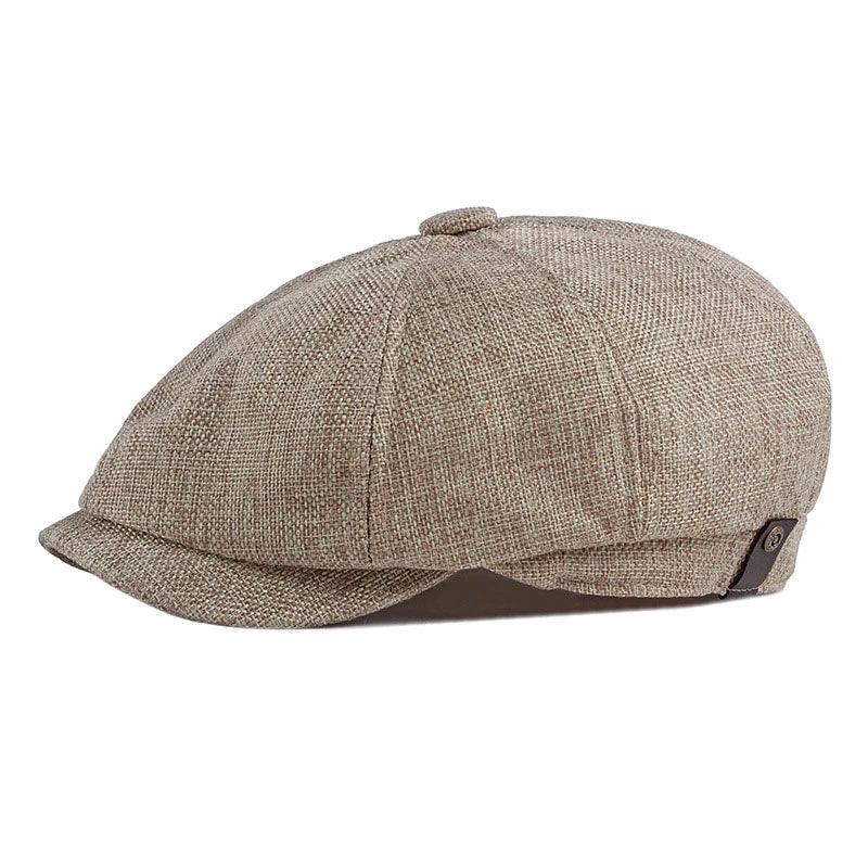 Berets Flat Peaked Cap Street Hats for Men Women - MAXIME