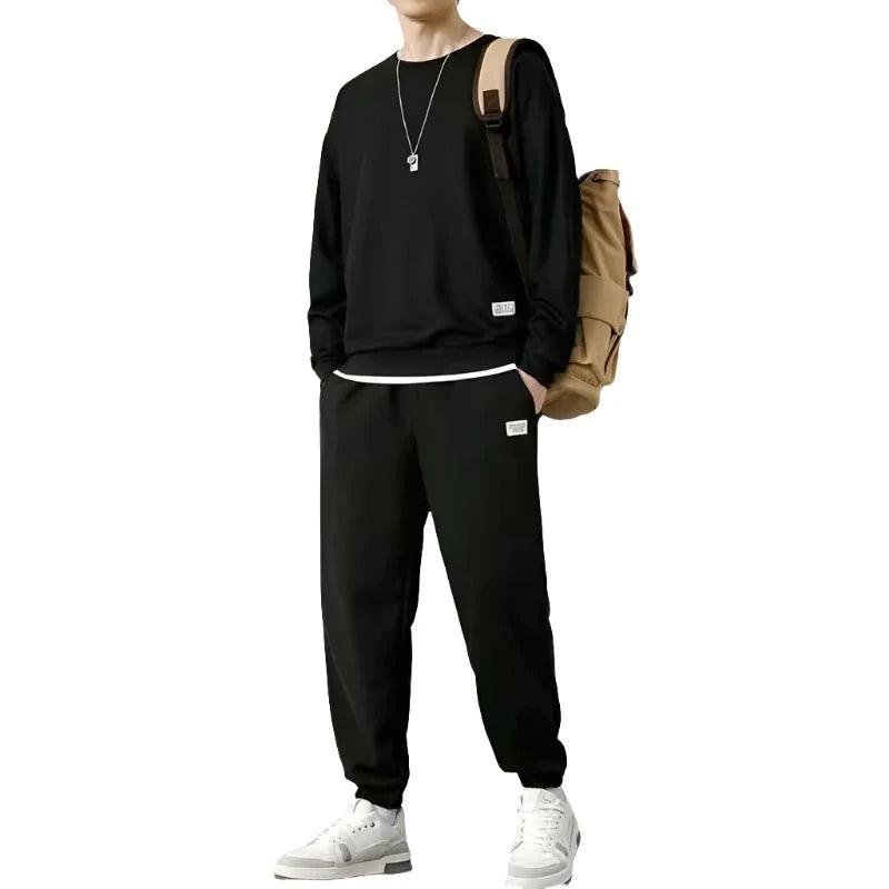 Men Sets Casual Summer Top + Trousers Casual Two-piece - MAXIME