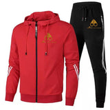 Men's Tracksuit Hooded Pullover Casual 2-Pcs Set - MAXIME