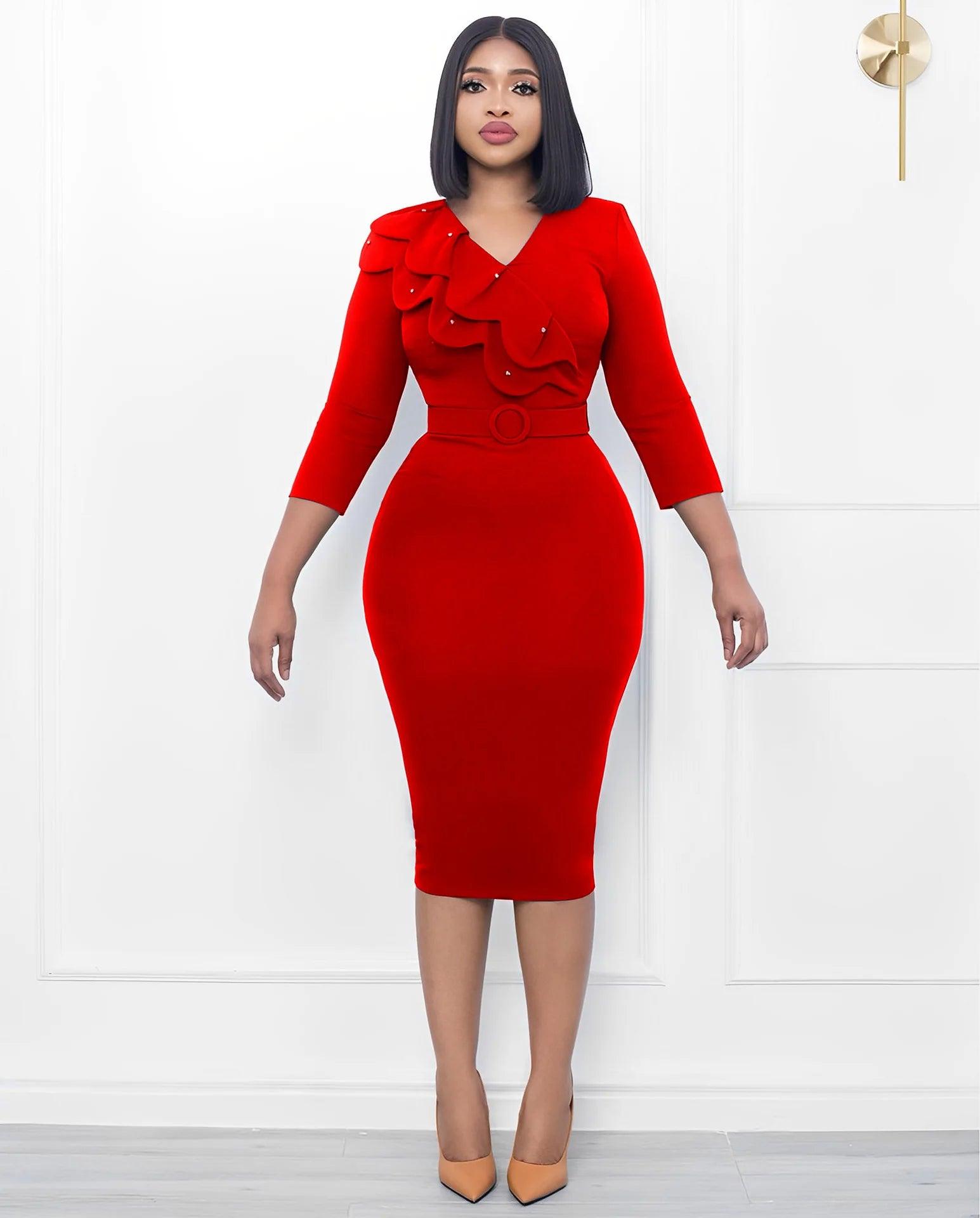 Maxime Bodycon Dresses for Women Elegant Chic Party Dress - MAXIME