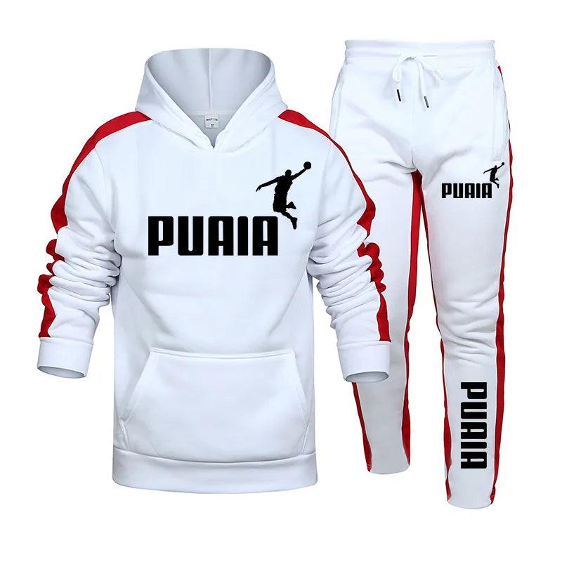 Men Tracksuit Sweatpants Sports Suits Male Casual Clothes - MAXIME