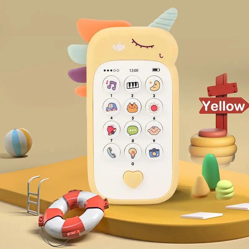 Maxime Baby Telephone Music Toy Sound Machine Kids Infant Early Educational Mobile Phone Gift - MAXIME