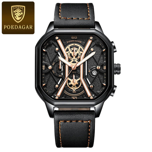 POEDAGAR Fashion Men Wristwatches Luxury - MAXIME