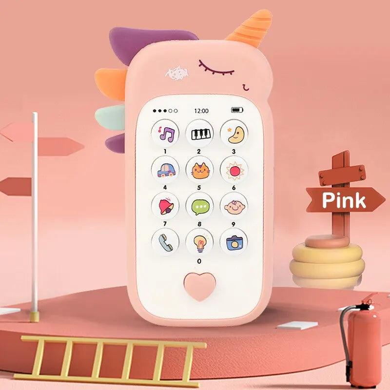 Maxime Baby Telephone Music Toy Sound Machine Kids Infant Early Educational Mobile Phone Gift - MAXIME