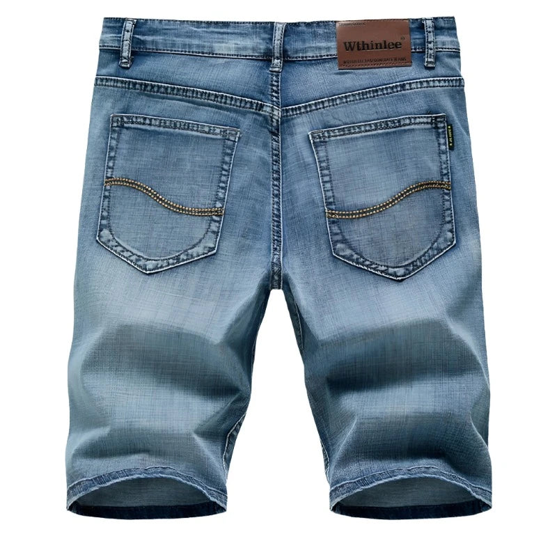 Men's Jeans Slim Straight Male Short - MAXIME