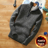 Jackets Mens Slim Fit Knitted Sweatercoat Thick Cardigan Sweater Coat Men - MAXIME