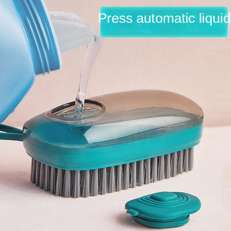 Multifunctional Liquid Cleaning Brush Automatic Soft Brush - MAXIME