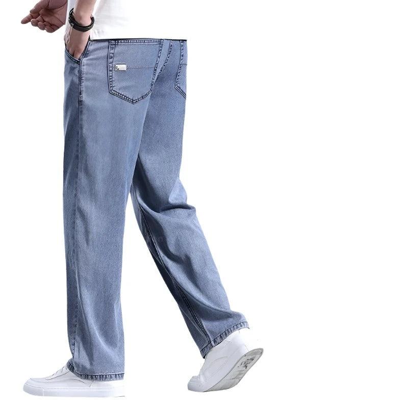 Men's Casual Pants Baggy Straight Trousers - MAXIME