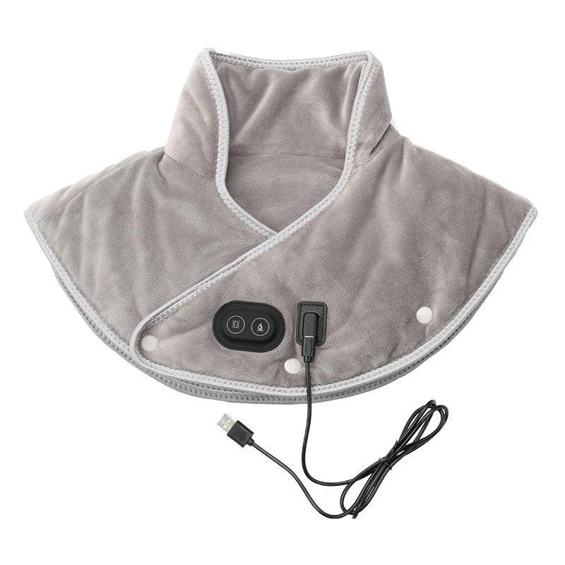 Electric Shoulder Protection Massager Neck Heating Massage USB Cervical Vibration Relieve Pain Relief - MAXIME