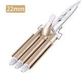 Maxime 20/32mm Hair Curler Triple Barrels Ceramic Hair Curling Iron Professional Hair Waver Tongs Styler Tools for All Hair Types - MAXIME