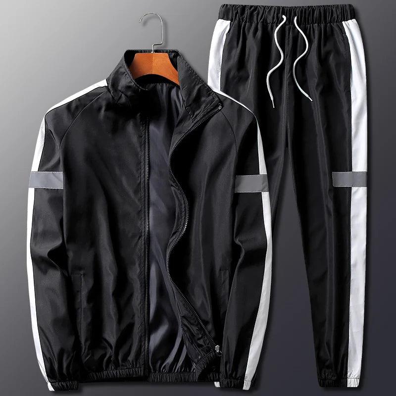 Men Tracksuit Casual Set Male Joggers 2 Piece Sets - MAXIME