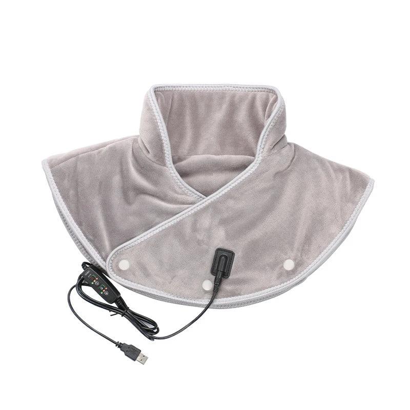 Electric Shoulder Protection Massager Neck Heating Massage USB Cervical Vibration Relieve Pain Relief - MAXIME