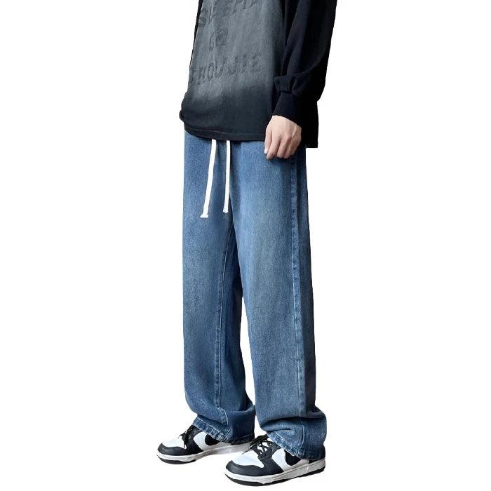 Wide Leg Baggy Jeans Design Pants - MAXIME