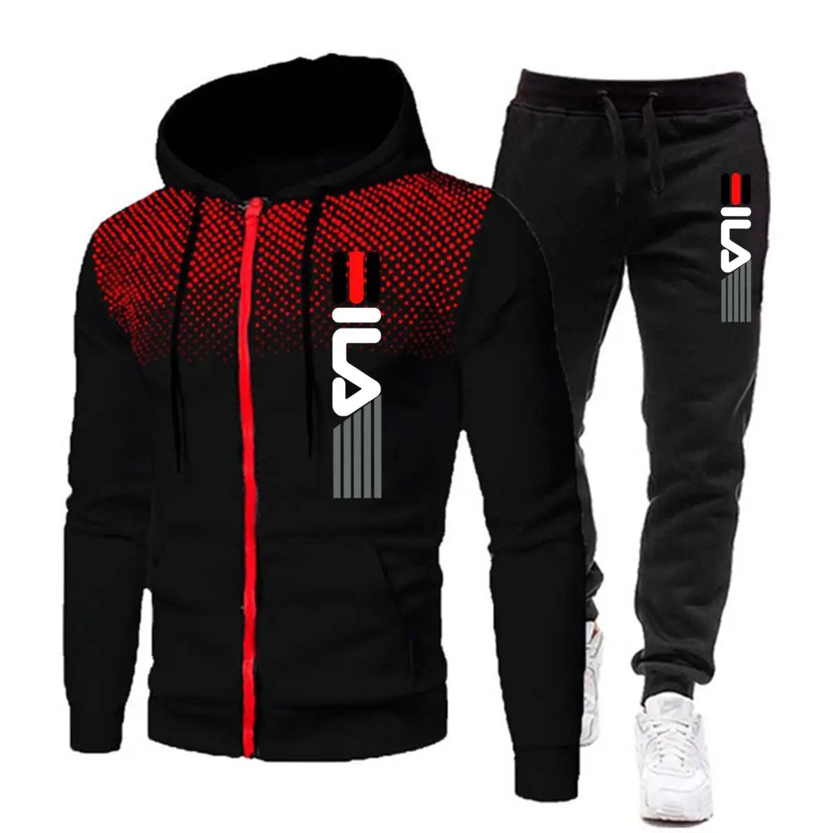 Set Sportswear Jogger Men's Tracksuit Winter Suit Sports - MAXIME