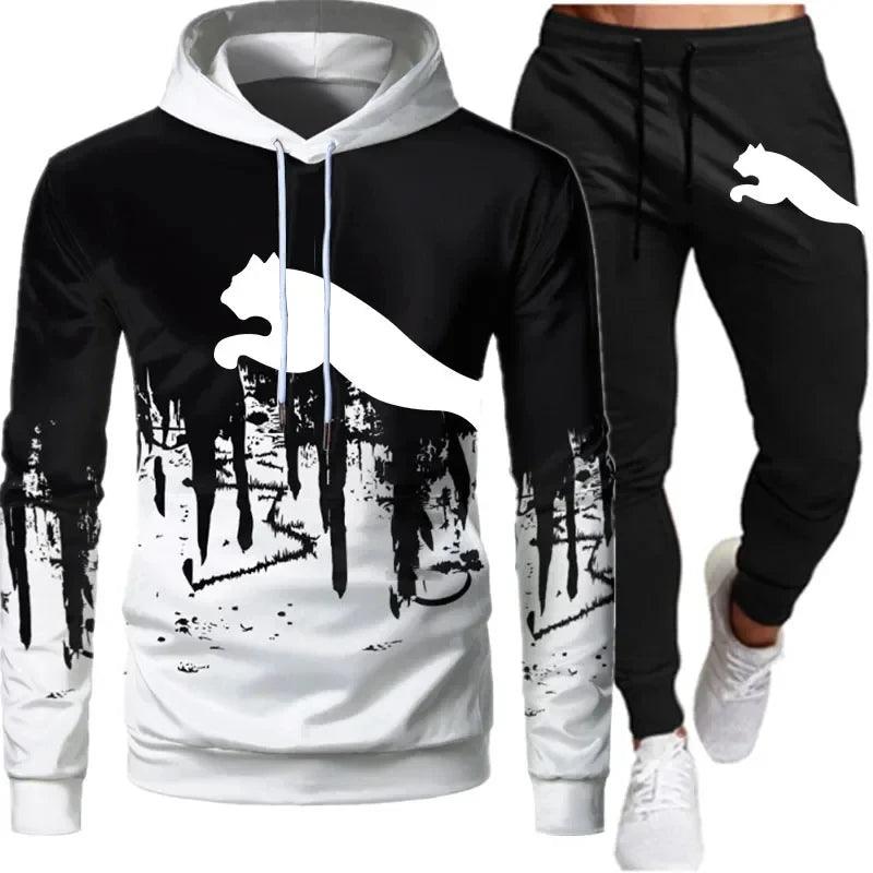 Jogging Suit for Male Designer Luxury Tracksuit Streetwear - MAXIME