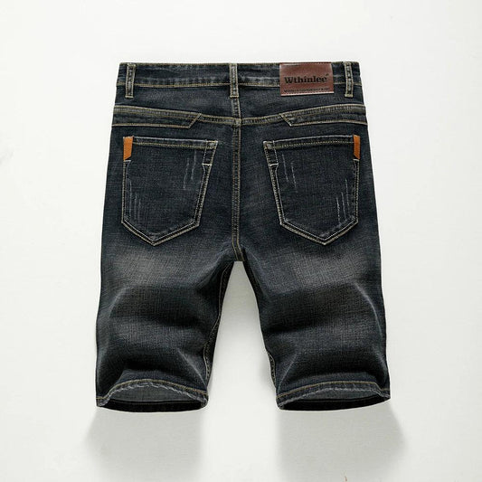 Men's Jeans Slim Straight Male Short - MAXIME