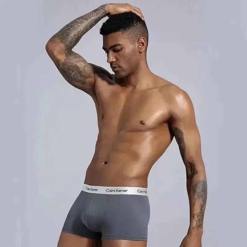 4Pcs/Lot Men's Underwear Fashion Boxer - MAXIME