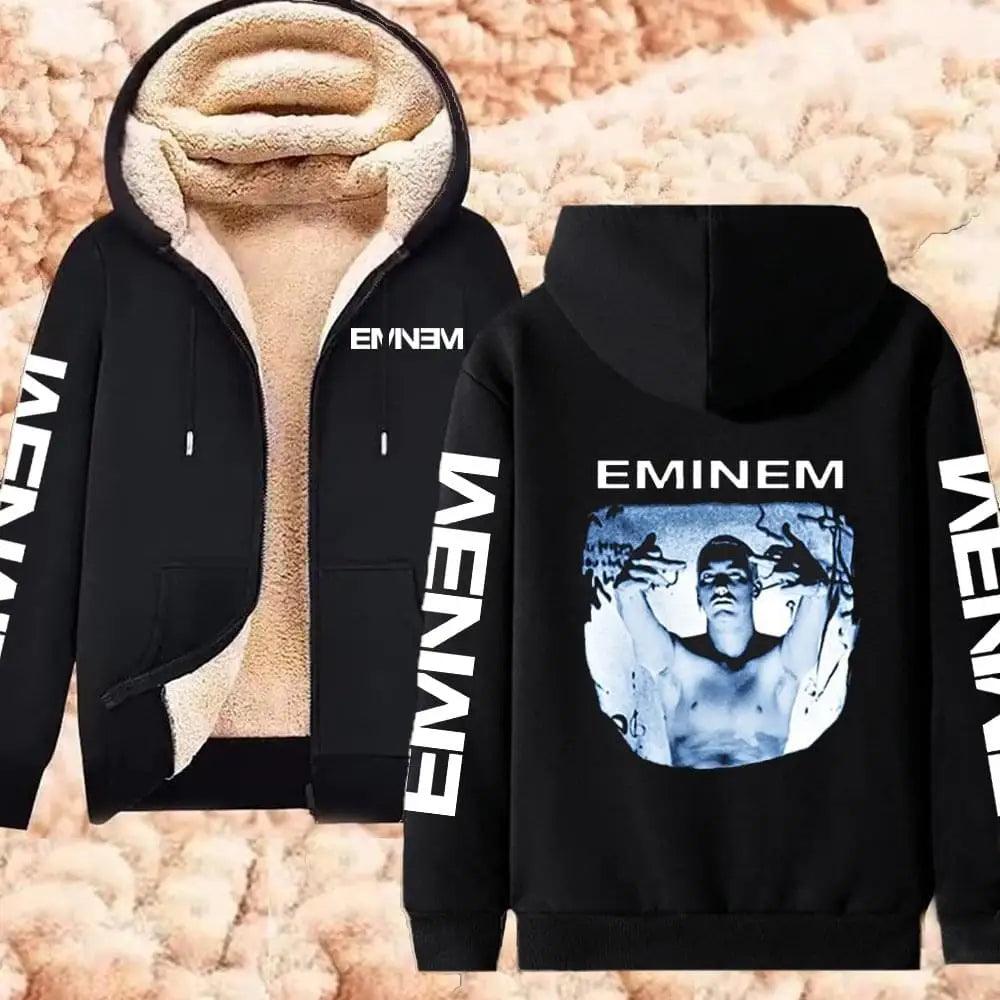 Eminem Warm Sweatshirts Men Harajuku Casual Hooded Pullover - MAXIME