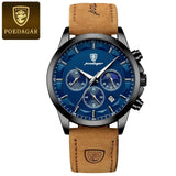 POEDAGAR Men Quartz Watch Luxury Sports Waterproof - MAXIME