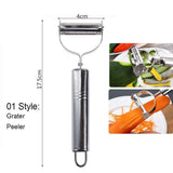 Stainless Steel Peeler Kitchen Multifunctional Vegetable Cutter - MAXIME