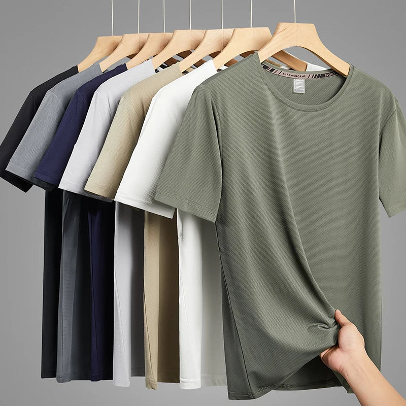 T Shirt Men'S Short Sleeves Summer Casual - MAXIME