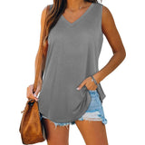 V Neck Casual Summer Sleeveless - MAXIME