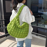 Women Pleated Bubbles Cloud Shoulder Bags Large - MAXIME