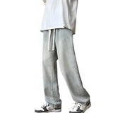 Wide Leg Baggy Jeans Design Pants - MAXIME