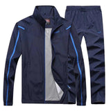 Men's Sportswear 2 Pieces Sets Brand Tracksuit with zipper pockets - MAXIME