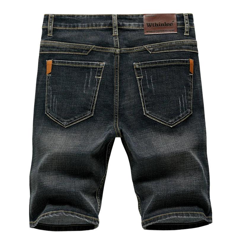 Men's Jeans Slim Straight Male Short - MAXIME