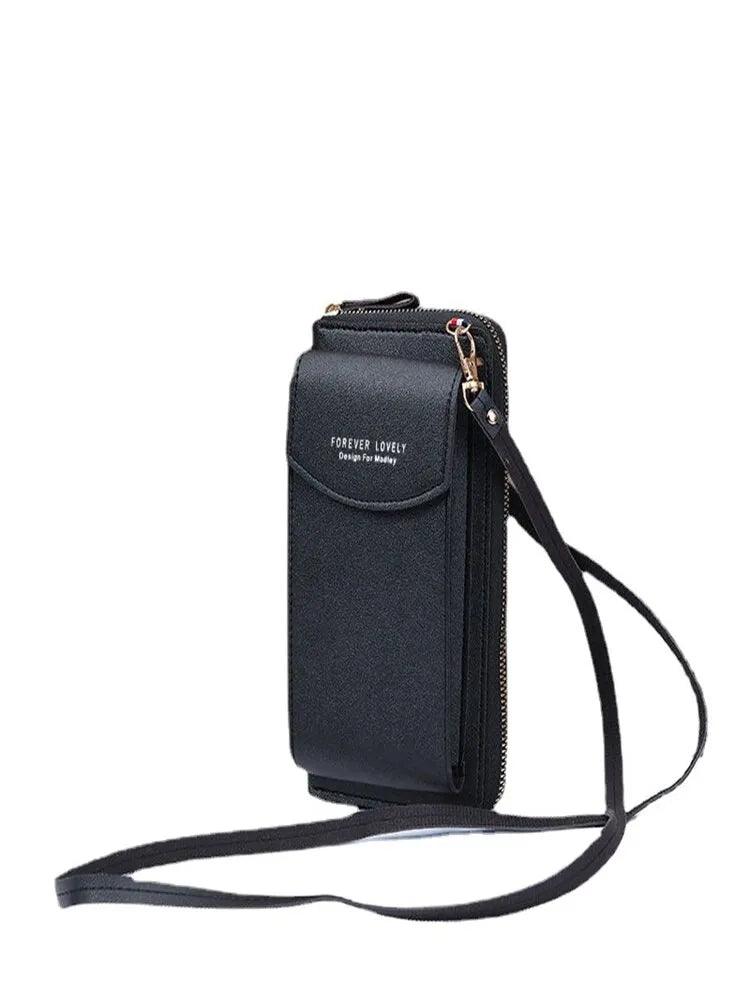 Maxime Fashion Single Shoulder Crossbody Cell Phone Bag Mini Versatile Satchel Multi Card Position Card Bag Keycase Female - MAXIME