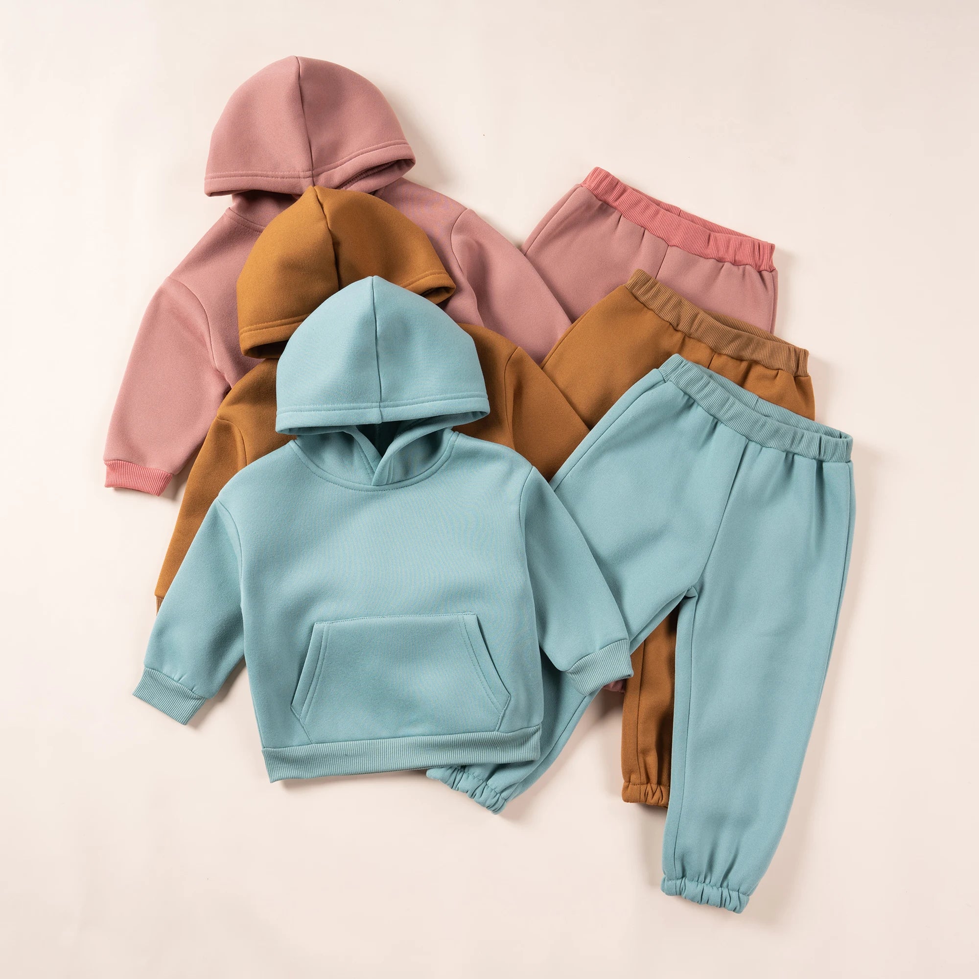 Children Hooded Tracksuits Suits - MAXIME