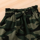 T-shirt+Camouflage Skirt 2Pcs Summer Style - MAXIME