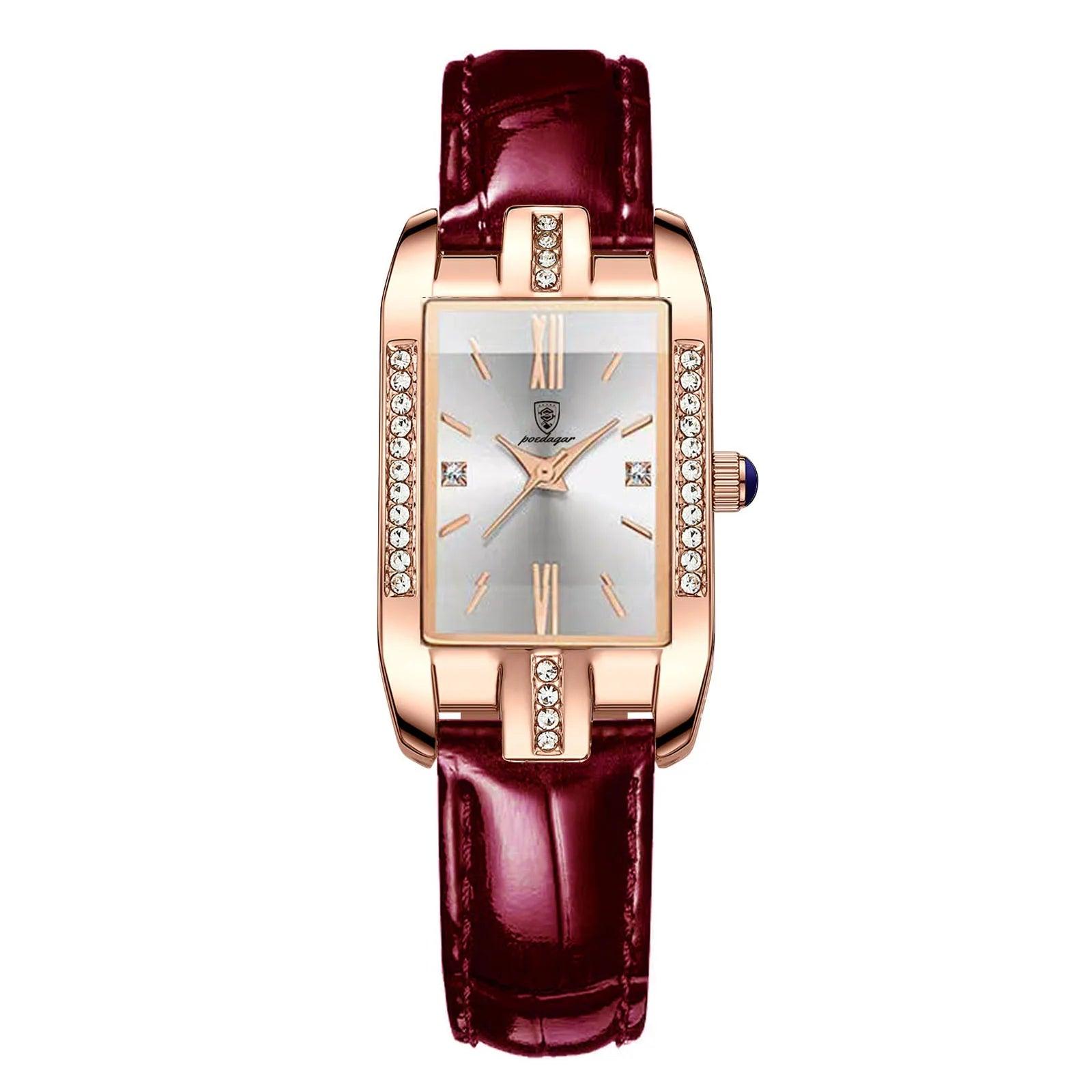 POEDAGAR Fashion Quartz Watch Female Luxury Elegant - MAXIME