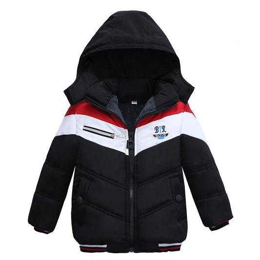 Hooded Padded Jacket For Boys - MAXIME