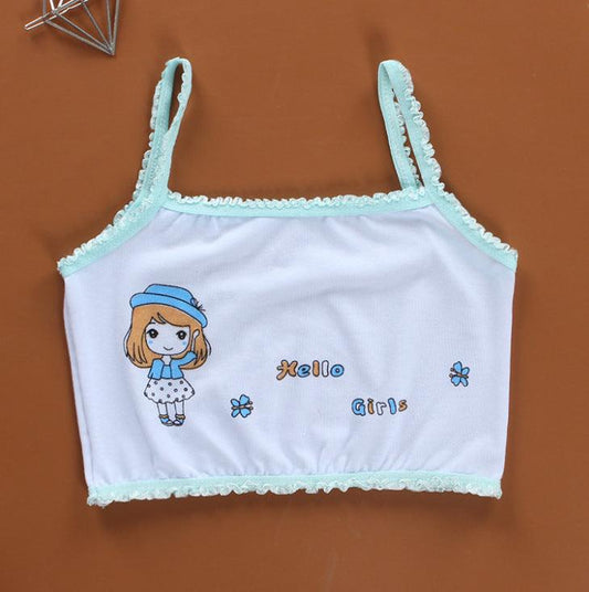 Girls Sports Casual Cotton Camisole Bra - MAXIME