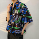 MAXIME Short Sleeve Printed Shirt - MAXIME