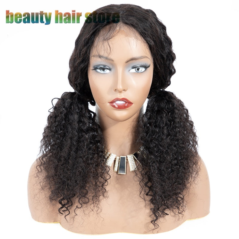 Brazilian Kinky Curly Lace Front Human Hair Wigs - MAXIME