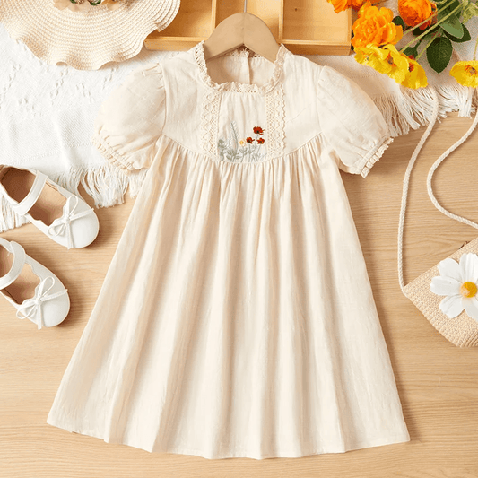 Princess Dress Kids Pure Cotton - MAXIME