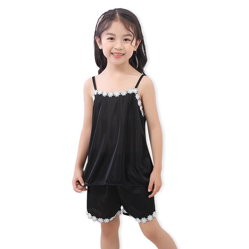 New Product Cute Children Sling Pajamas Girl - MAXIME