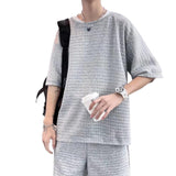 T-shirt Shorts New Two-piece Suit Casual Simple Men's Clothing - MAXIME