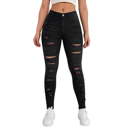 All-match Skinny Denim Trousers For Women - MAXIME