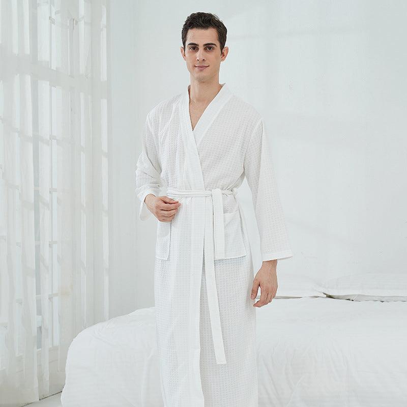 Women Men Loungewear Bathrobe - MAXIME