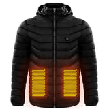 Men Heated Puffer Jacket Electric Heating Coat - MAXIME