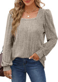 Maxime Casual Long Sleeve Top - MAXIME