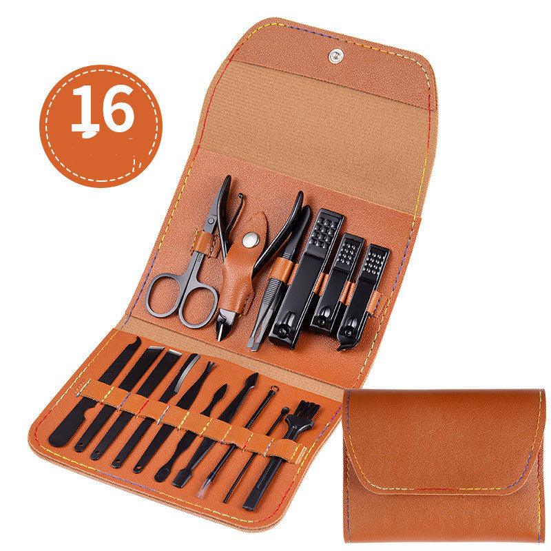 Set Ear Spoon Dead Skin Pliers Nail Cutting Pliers Pedicure Knife Nail Groove Trimmers - MAXIME