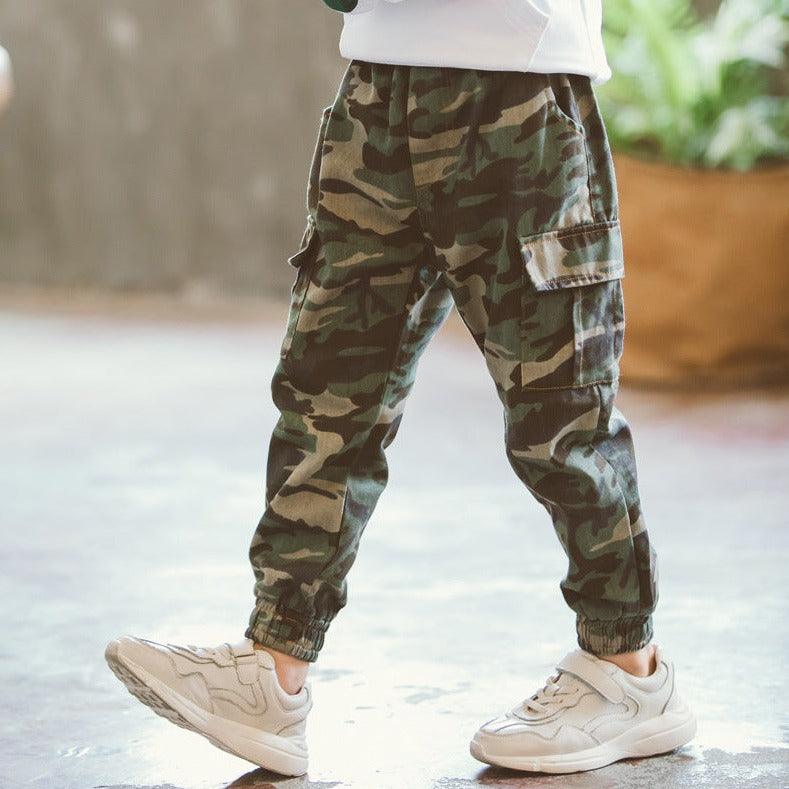 Military Camouflage Casual Trousers - MAXIME