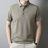 Summer Men's Short-sleeved Casual Polo Collar Shirt - MAXIME