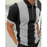 Men Solid Polo Shirts Brand Men Short-Sleeved Shirt - MAXIME